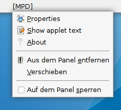 right-click menu